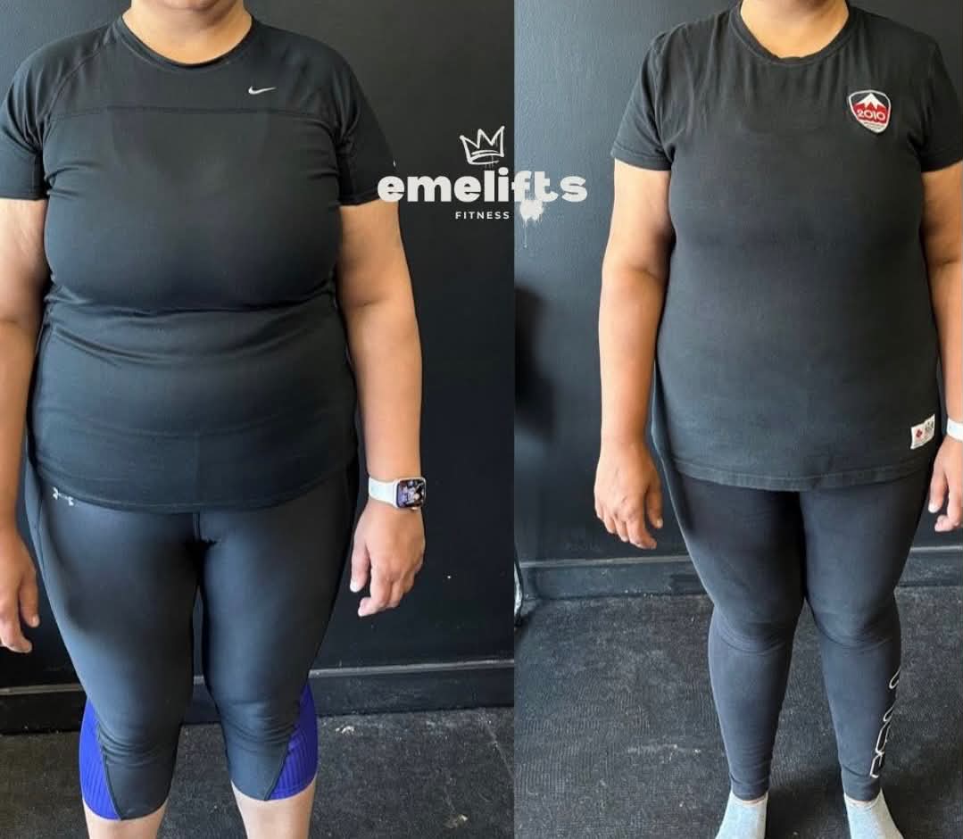Before and after transformation